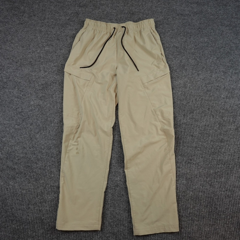 Nike Unlimited Versatile Cargo Pants Mens Medium Beige HJ3154 Dri-FIT Track